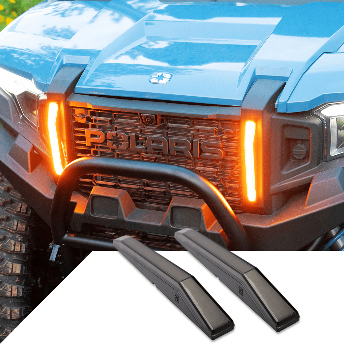 RAVEK Xpedition 64 - 902A Amber Running Light Kit by RAVEK - Bright, Impact - Resistant LED Lights for Off - Road Vehicles - Moto - House MX