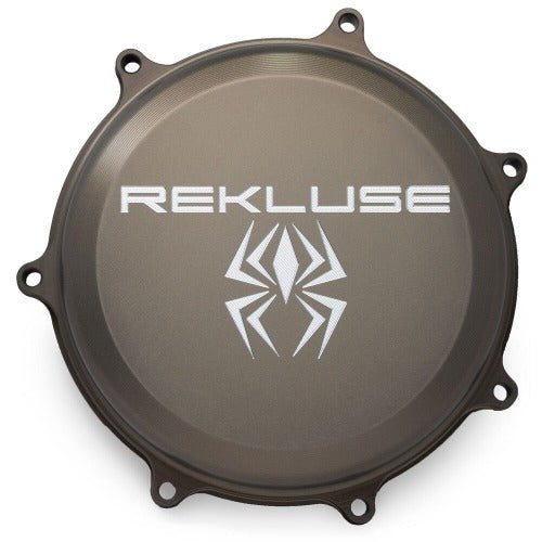 REKLUSE Billet Clutch Cover - RMS - 0404047 - 2021 - 2024 Kawasaki KX450, KX450X, and KX450SR - Moto - House MX