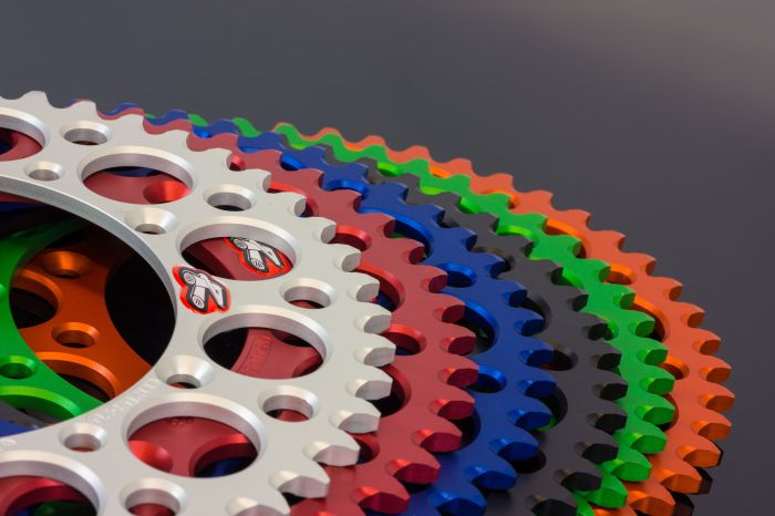 Renthal 192U42047GPSI Ultralight Rear Sprocket 47T Silver Gas Gas Husqvarna KTM - Moto-House MX