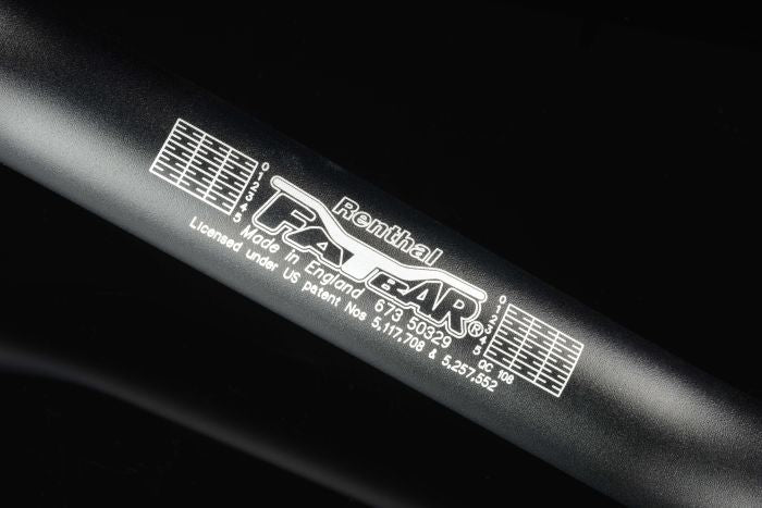 RENTHAL 673 Trials 100 Fat Bar - Black - Moto - House MX