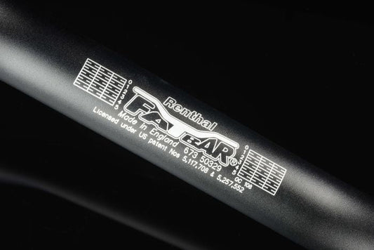 RENTHAL 673 Trials 100 Fat Bar - Black - Moto - House MX
