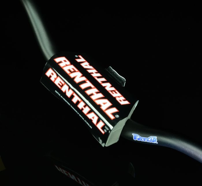RENTHAL 673 Trials 100 Fat Bar - Black - Moto - House MX