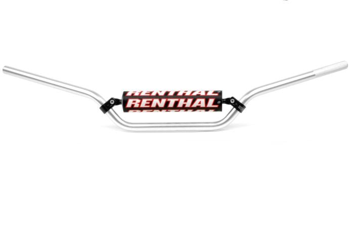 Renthal 837-01-SI-01-185 7/8" Off-Road Handlebar Vintage Mid Silver - Moto-House MX