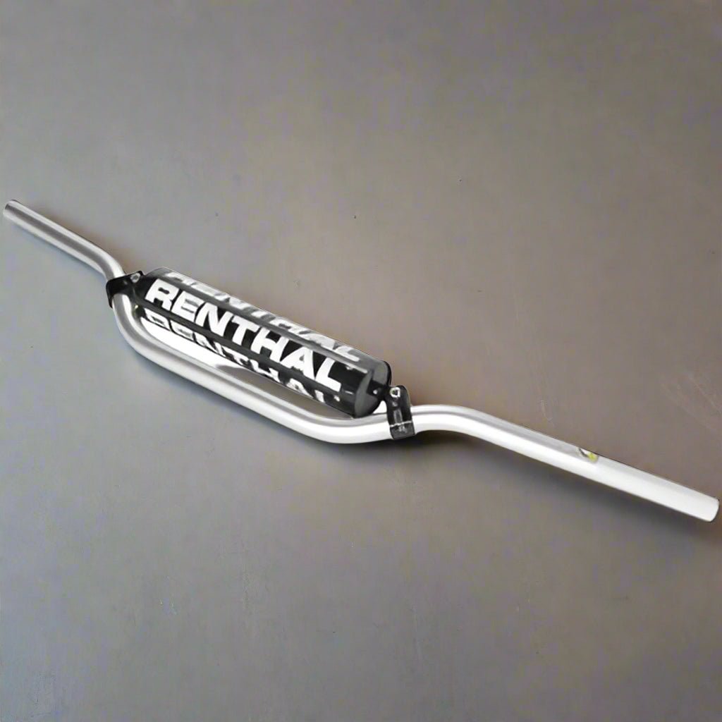 Renthal - 983 - 05 - SI - 01 - 18 - 7/8” Handlebar Silver MX Enduro | Villopoto | Stewart - Moto - House MX