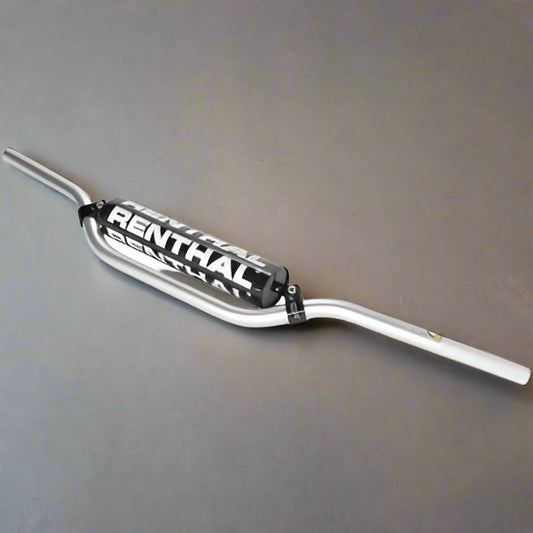 Renthal - 983 - 05 - SI - 01 - 18 - 7/8” Handlebar Silver MX Enduro | Villopoto | Stewart - Moto - House MX