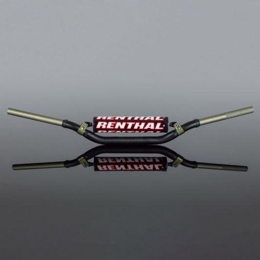 Renthal 991-01-BK-07-185 Twinwall Handlebar Black KTM Suzuki Yamaha - Moto-House MX