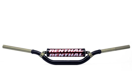 Renthal 997-01-BK-02-185 Twinwall Handlebar 997 RC Bend Black - Moto-House MX