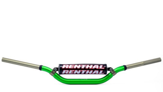 Renthal 997-01-GN-02-185 Twinwall Handlebar 997 RC Bend Green - Moto-House MX