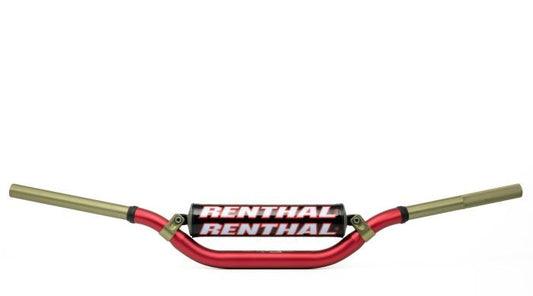 Renthal 997-01-RD-02-185 Twinwall Handlebar 997 RC Bend Red - Moto-House MX
