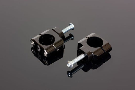 Renthal CL060 36Tech Handlebar Mounts No Offset Black - Moto-House MX