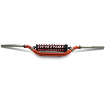 Renthal Handlebar - Twinwall - 994 - KTM High - 1 - 1/8" Bars - Black, Blue, and Orange - Moto - House MX