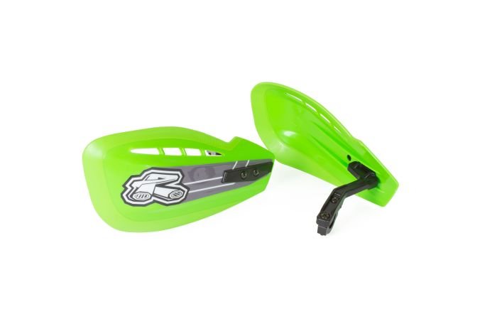 Renthal HG - 100 - GN Handguard in Green - Durable Protection for Your Bike - Moto - House MX