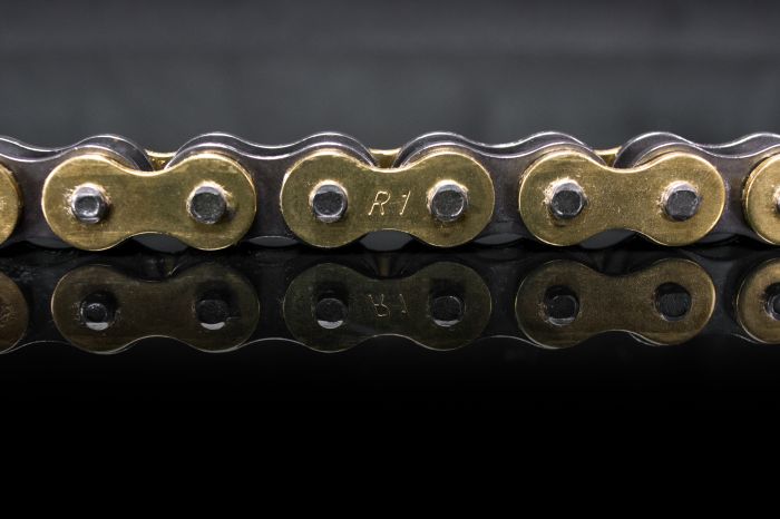 RENTHAL MX Chain R1 415 - 112L - Durable Motorcycle Chain for Off - Road & MX Bikes - Moto - House MX