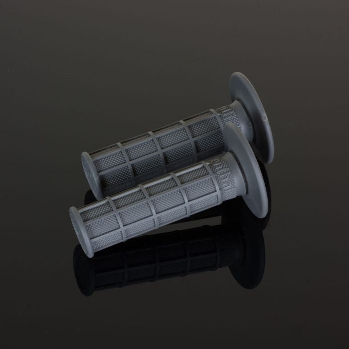 Renthal MX Grips Med Full Waffle Grey - Model G093 for Off - Road Motorcycles - Moto - House MX