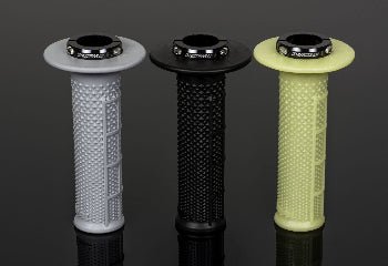 Renthal MX Original Lock - On Grips - Taper Half - Waffle - Soft, Ultra Tacky, and Aramid - Moto - House MX