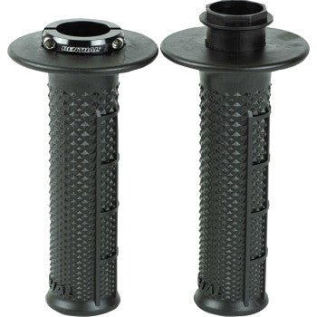 Renthal MX Original Lock - On Grips - Taper Half - Waffle - Soft, Ultra Tacky, and Aramid - Moto - House MX