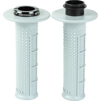 Renthal MX Original Lock - On Grips - Taper Half - Waffle - Soft, Ultra Tacky, and Aramid - Moto - House MX