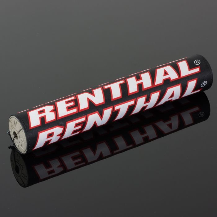 Renthal P314 Vintage SX Crossbar Pad Black Red - Moto-House MX