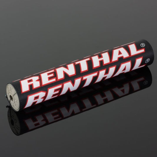 Renthal P314 Vintage SX Crossbar Pad Black Red - Moto-House MX