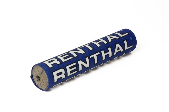 Renthal P349 10" Vintage SX Crossbar Pad Blue White - Moto-House MX