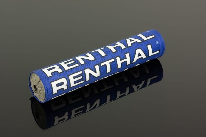 Renthal P349 10" Vintage SX Crossbar Pad Blue White - Moto-House MX