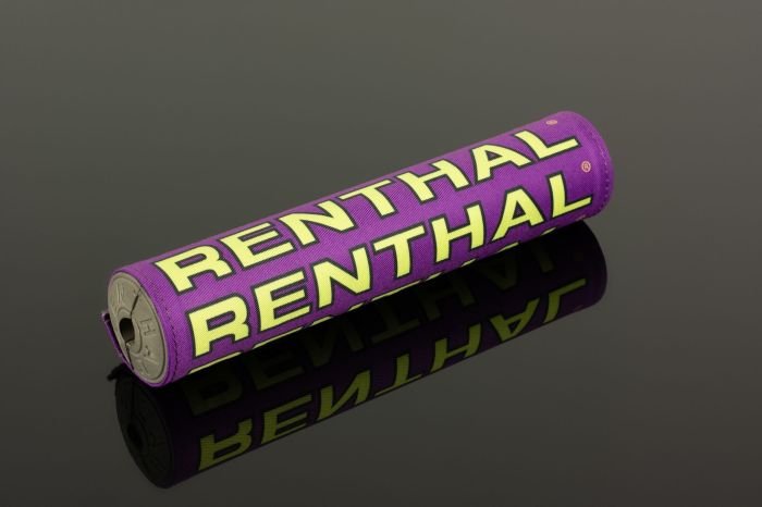 Renthal P353 Vintage SX Crossbar Pad Purple Yellow - Moto-House MX  
