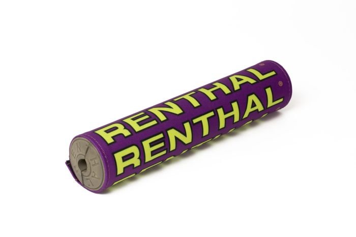 Renthal P353 Vintage SX Crossbar Pad Purple Yellow - Moto-House MX  
