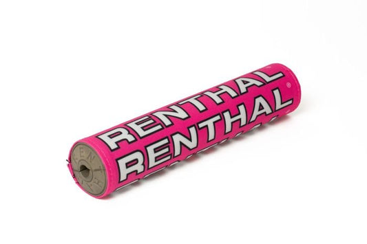 Renthal P356 10" Vintage SX Crossbar Pad Pink White - Moto-House MX