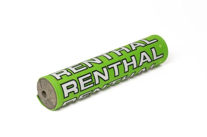 Renthal P357 10" Vintage SX Crossbar Pad Green White - Moto-House MX