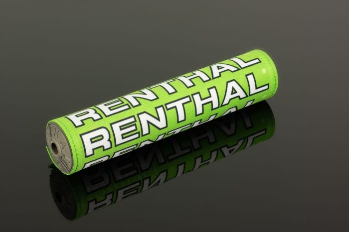Renthal P357 10" Vintage SX Crossbar Pad Green White - Moto-House MX