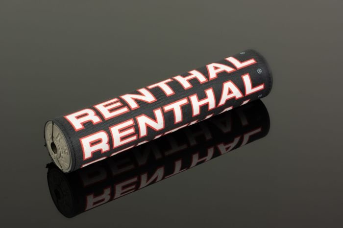 Renthal P358 10" Vintage SX Crossbar Pad Black Red White - Moto-House MX