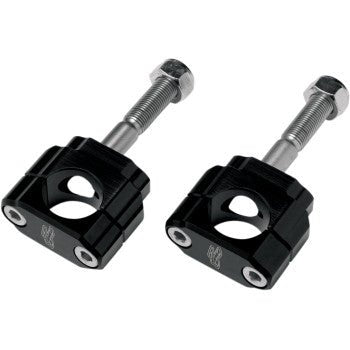 RENTHAL Rubber - Mounted Handlebar Clamp Bar Mount - CL001 - 1 - 1/8" - 5 mm Offset - Moto - House MX