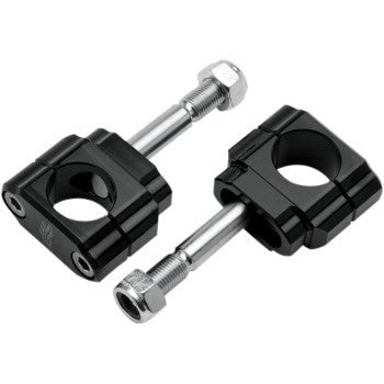 RENTHAL Rubber - Mounted Handlebar Clamp Bar Mount - CL019 - 1 - 1/8" - 5 mm Offset - Moto - House MX