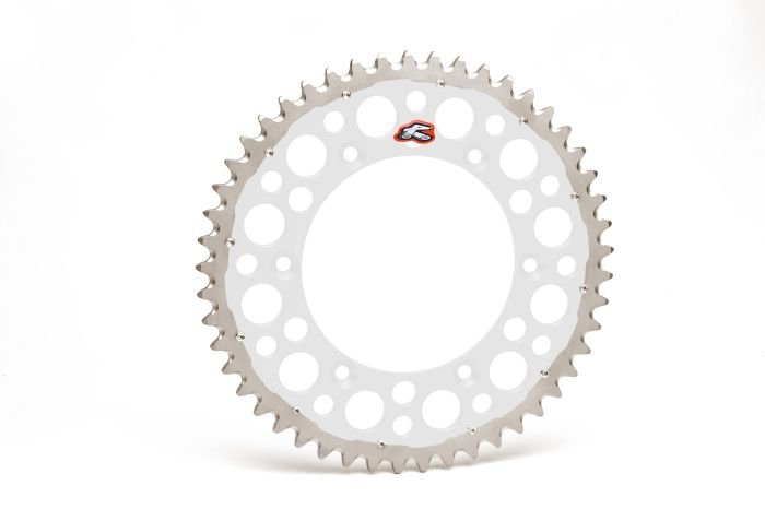 Renthal 224052049GPSI Twinring Rear Sprocket 49T Silver KTM Husqvarna Gas Gas - Moto-House MX