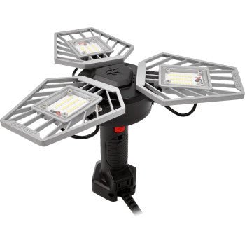 RISK RACING - 00301 - STKR TRiLIGHT Shop Light V2 LED - 5000 Lumens of Pure Power - Moto - House MX