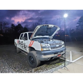RISK RACING - 12679 - Fli - Pro 8' Telescoping Light - Removable Flashlight LED - 1200 Lumens - Moto - House MX
