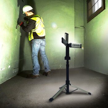RISK RACING - 12680 - Tri - Mobile Work Light Shop Light - Mobile - 2000 Lumens - Rechargeable - Moto - House MX