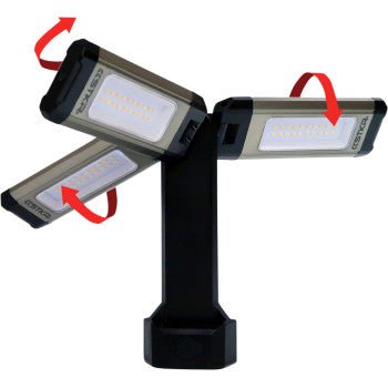 RISK RACING - 12680 - Tri - Mobile Work Light Shop Light - Mobile - 2000 Lumens - Rechargeable - Moto - House MX