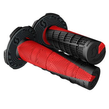 Scott Deuce Grips with Donuts - 292452 - 1009222 - Black/Red - Moto - House MX