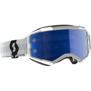 Scott Fury Motocross Goggle - 272828 - 0002349 - White - Blue Works - Moto - House MX