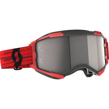 Scott Fury Motocross Goggle - 272828 - 0084269 - Dark Red - Silver Works - Moto - House MX