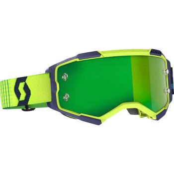 Scott Fury Motocross Goggle - 272828 - 1054279 - Blue/Yellow - Green Works - Moto - House MX