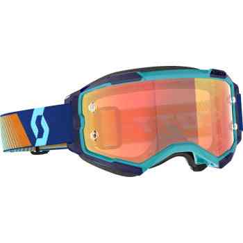 Scott Fury Motocross Goggle - 272828 - 7436280 - Royal Blue/Orange - Orange Works - Moto - House MX