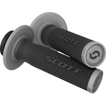 Scott SX II Lock - On Grip and Cam Set - 292452 - 100122 - Black/Gery - Moto - House MX