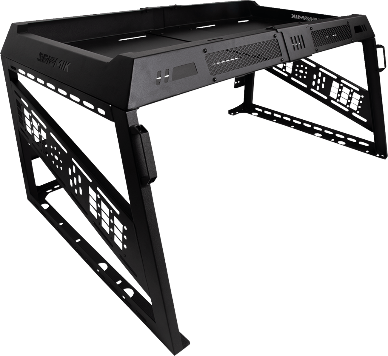 SEIZMIK Bed Rack Kit - Full Height - Black - Cam Am/Defender | Polaris/Ranger 58 - 08075 - Moto - House MX