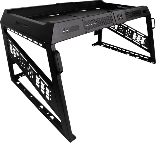 SEIZMIK Bed Rack Kit - Full Height - Black - Cam Am/Defender | Polaris/Ranger 58 - 08075 - Moto - House MX