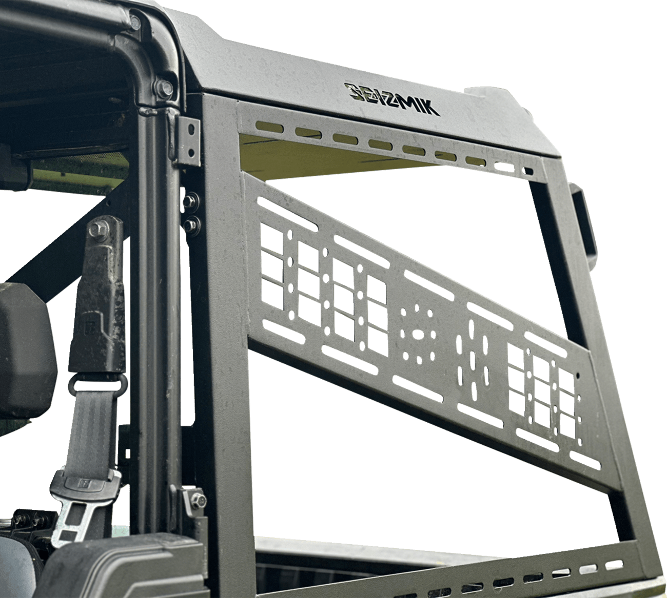 SEIZMIK Bed Rack Kit - Full Height - Black - Cam Am/Defender | Polaris/Ranger 58 - 08075 - Moto - House MX