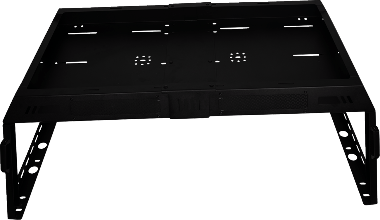 SEIZMIK Bed Rack Kit - Half Height - Black - Fits Can Am Defender & Polaris Ranger 58 - 08076 - Moto - House MX