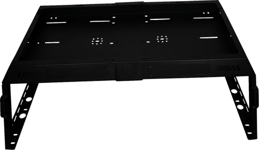 SEIZMIK Bed Rack Kit - Half Height - Black - Fits Can Am Defender & Polaris Ranger 58 - 08076 - Moto - House MX