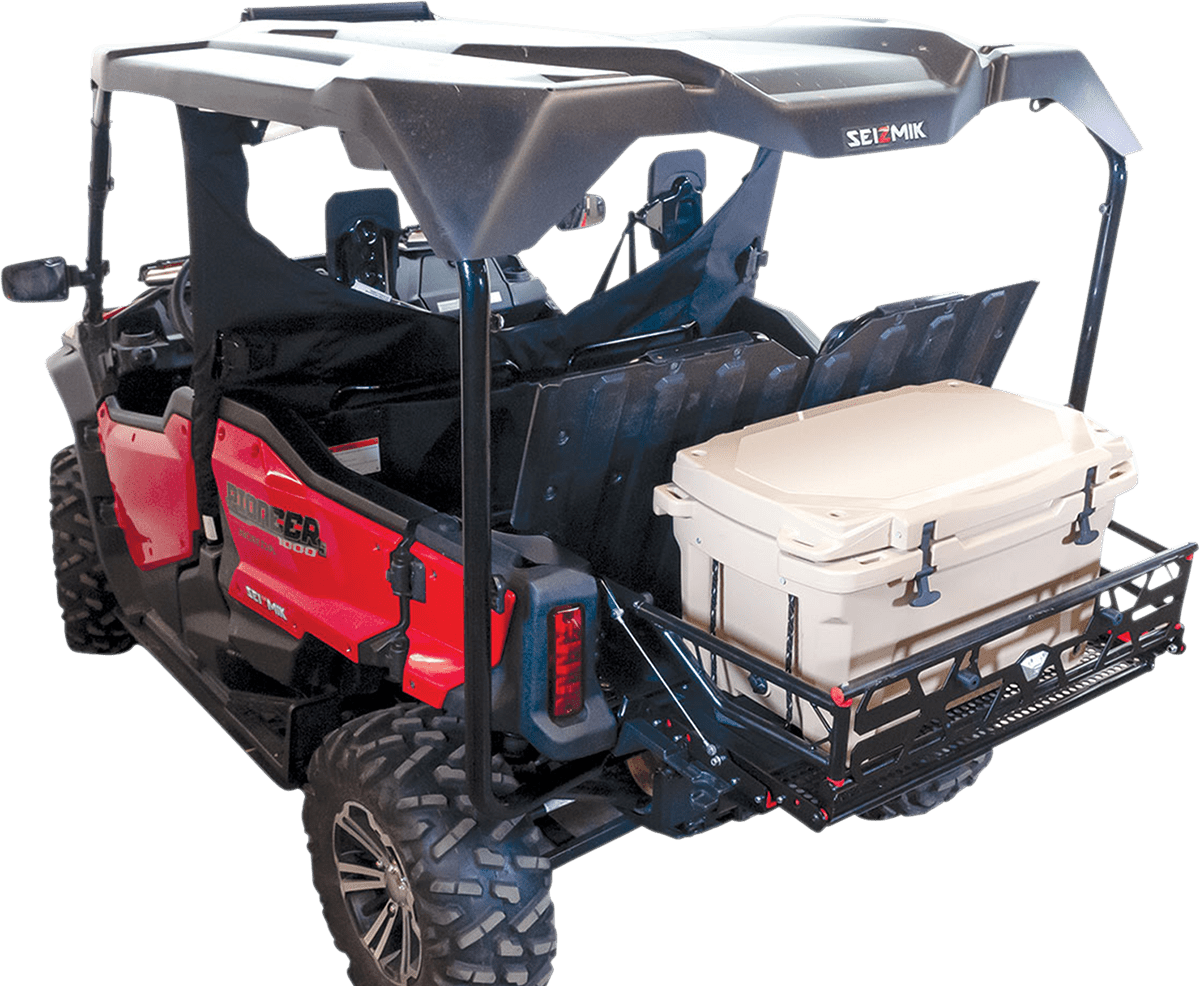 SEIZMIK Cargo Bed Extender 58 - 05010KIT - Black - Fits select trucks - Moto - House MX